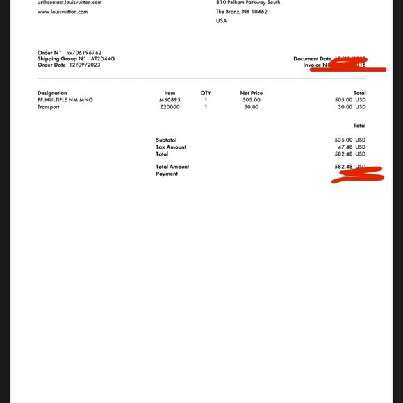 Louis Vuitton Monogram Multiple Wallet (M60895) - Picture 2 of 9